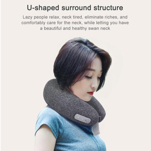 1400mAh Wireless Inflatable Neck Cervical Collar 5V 1A For Fatigue Relief