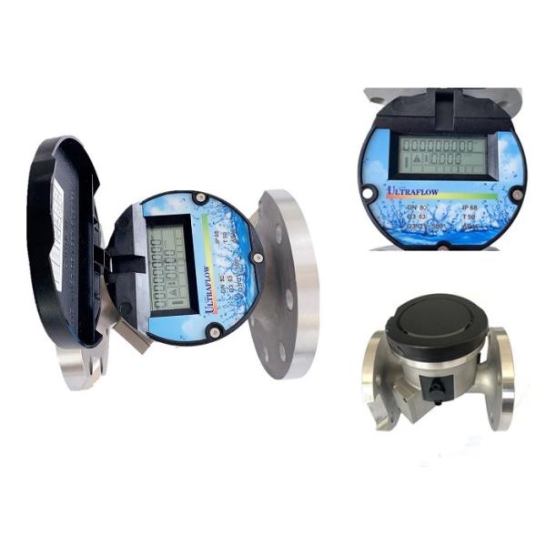 Buy SUS304 Transit Time IP68 20mA Ultrasonic Water Meter at wholesale prices
