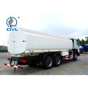 China White Color Sinotruk Howo7 Radial Tyre Fuel Oil Transportation Trucks 6X4 LHD Euro 2 336HP Lengthened Cab on sale