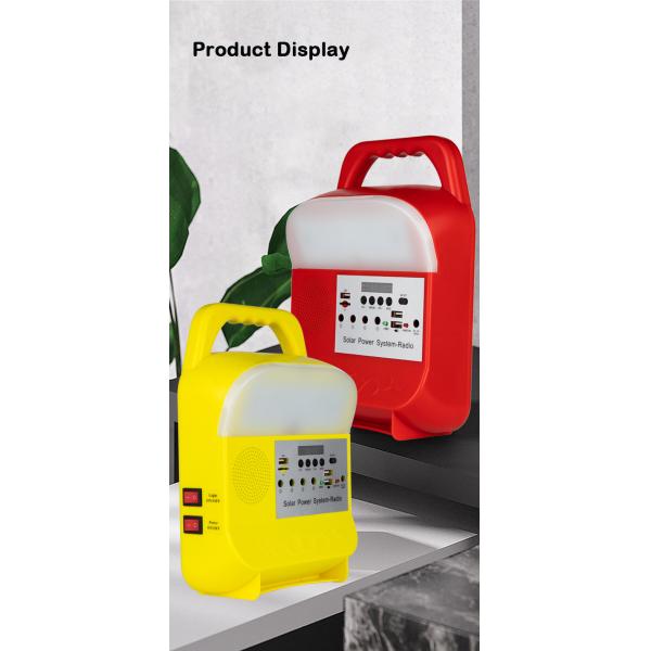 Complete Led Solar Energy System Light Mono Silicon Double USB