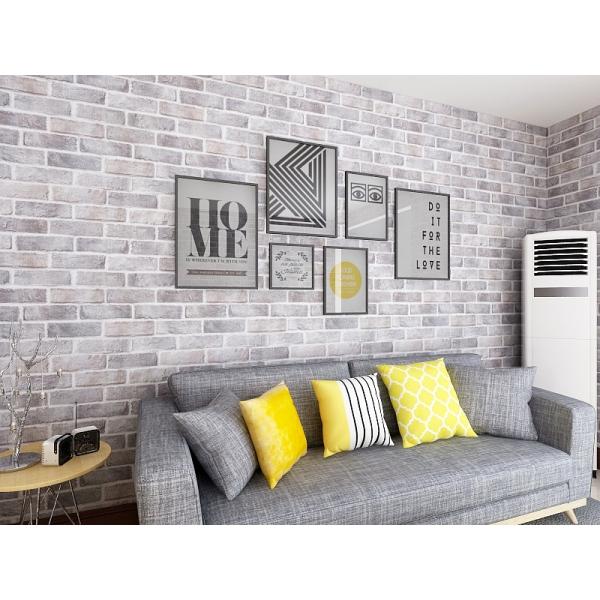 Peel and Stick Vinyl Wallpaper Anti-Static Nature Stone Home Wallpaper for Indoor Deco