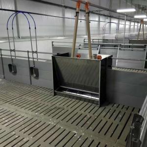 Weaned Piglet Nursery Crate 2.4*1.8*0.7m Piggery Tools And Equipments