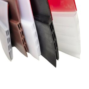 TPE Material Door Draft Guard Door Bottom Seal Strip in White Brown Black for