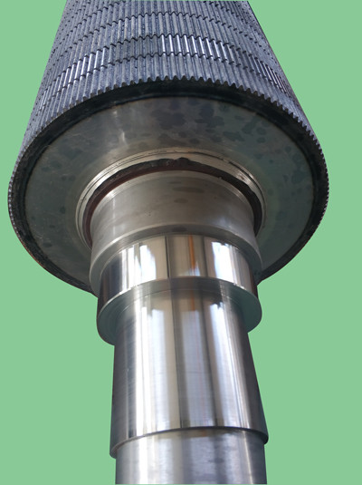 Buy Electrical Heating Hard Chrome Corrugated Roller at wholesale prices