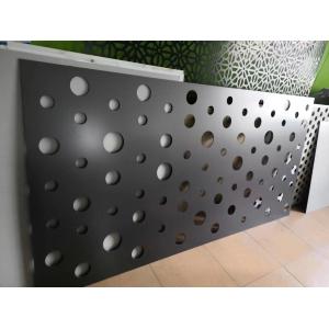 Quality 2440mm Perforated Aluminum Composite Plate with Various Patterns Available for sale