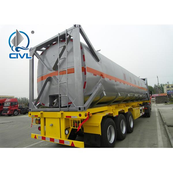 45T Fuel/Gasoline/Chemistry Liquide/ Enclosed Tractor Semi-Trailer Trucks Fuel Tank Semi Trailer