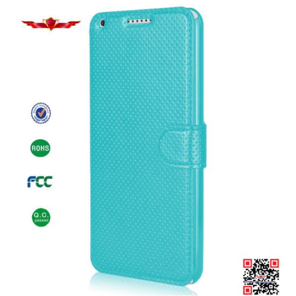 Buy Hot Selling High Quality Fashion  PU Flip Wallet Leather Cover Case For HTC Desire 816 at wholesale prices
