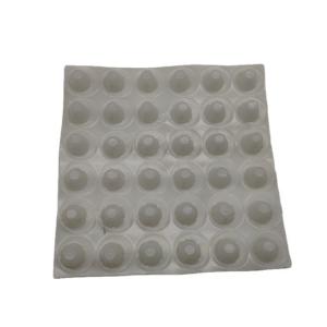 Quality 68mm Height Plastic Drainage Board for Roof Garden Protect Turf and Improve Drainage for sale