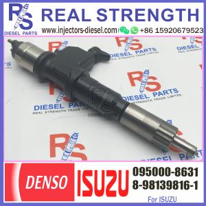 China Diesel engine Common Rail Fuel Injector 095000-8633 095000-863# 095000-8631 For ISU-ZU 8-98139816-0 8--98139816-3 on sale