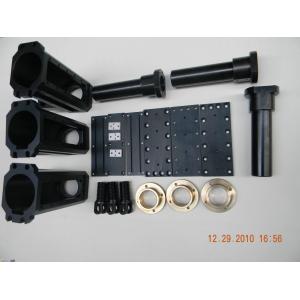 Custom design CNC machining aluminum part with black color anodize finish