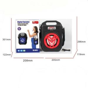 CH-M76 barrel microphone Bluetooth speaker Four Colors Aviliable for Customer