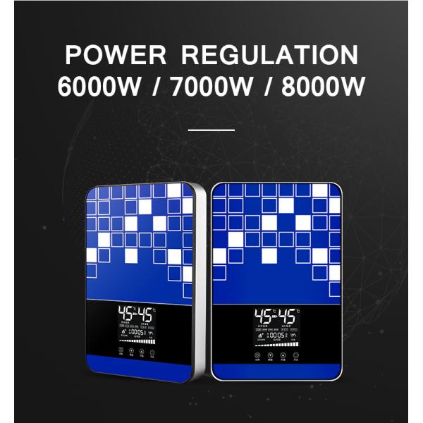 Home Instant Electric Water Heater For Shower 8000W Endless Capacity