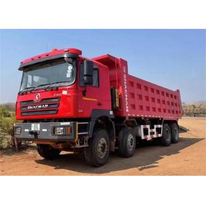 SHACMAN F3000 8x4 380Hp EuroV Dump Truck Double Stage Axle With WEICHAI Engine