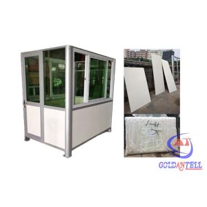 Portable Window 2M Steel Prefab Security Guard House Flexible