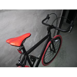 700C Full Matte Black OEM Aluminium Frame Single Speed Road Bike Gross Weight