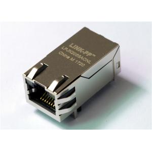 0826-1X1T-AC-F PSE Rj45 Gigabit Ethernet Socket IEEE802.3at With LED Indicators