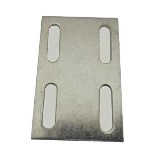 Buy Fixing And Connecting Building Wall Embedded Steel Plates Anodized Rectangular at wholesale prices