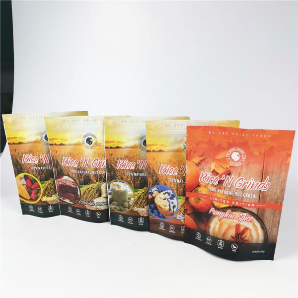 PA 1.5C SGS Doypack Food Plastic Packaging Bags 10g VMPET Snacks Stand Up Bags