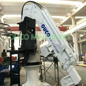 China 1t 5m Telescopic Boom Yacht Ship Deck Cranes on sale