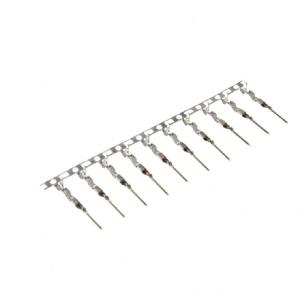 Quality Dupont wire terminal 2.54mm pitch cold pressed terminal male and female Dupont plastic shell terminal pinhole for sale