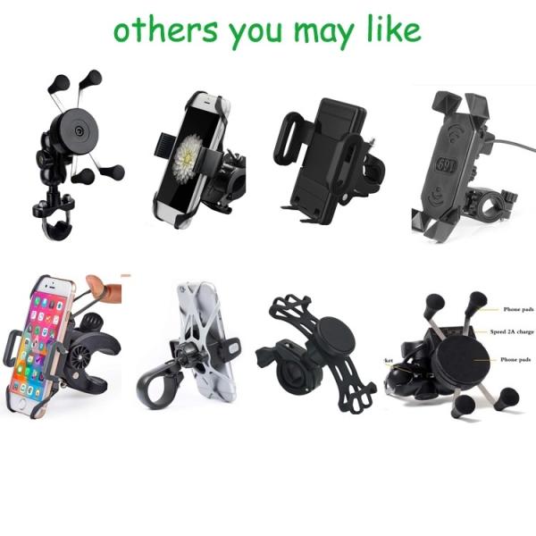 ODM Waterproof Motorcycle Phone Mount , Mobile Phone Bracket Holder