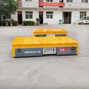 Steel Ingot Steerable Transfer Car Wireless Remote Controlled 10 Tons