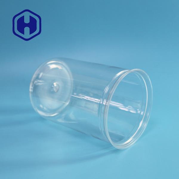 Aluminum Lid 1000ml Disposable PET Plastic Food Cans Popcorn Packaging