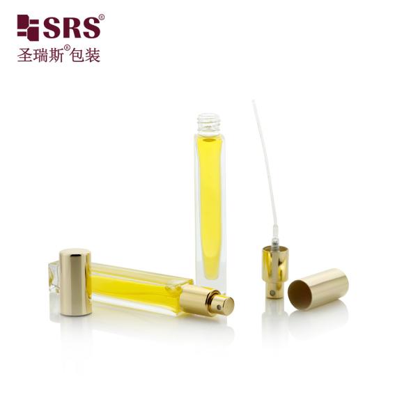 GSB2-10ML Luxury No Leakage Square Shape Customization Sprayer Atomizer Perfume Bottle Fragrance