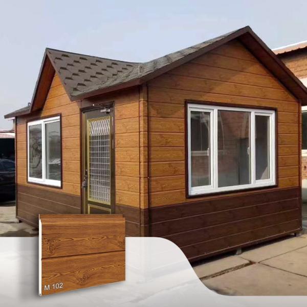 Buy Project Solution Capability 16mm Thick Metal Siding Panel with 3D PU Sandwich Design at wholesale prices