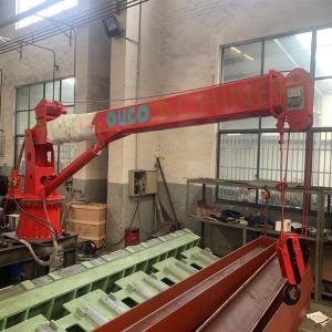Marine Deck Telescopic Boom 8M Offshore Pedestal Crane