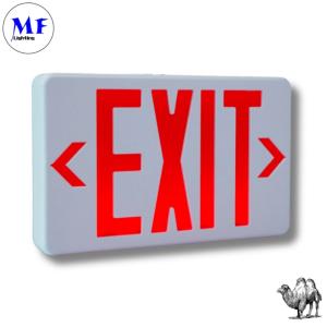 LED Emergency Exit Sigh Light With 5h Backup Fireproof Dustproof For Theaters