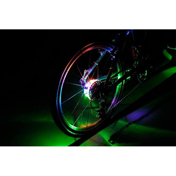 Buy 3 R44 Battery Programmable Bike Wheel Lights 9.5x1.8cm at wholesale prices