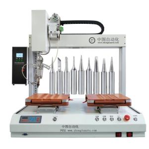 Quality PLC Flux Automatic Soldering Machine for Lighting Industry for sale