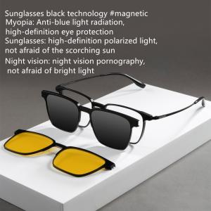 Large Frame Optical Glasses Set Of Polarized Night-Vision Film