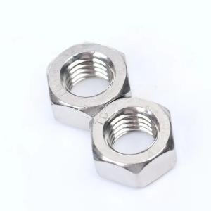 Silver Hex Head Bolts in Plastic Bag Package and with 12mm Thread Length