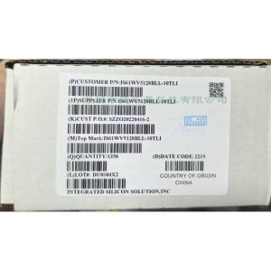 ISSI 4Mbit 8bit Static Ram Chip Static Random Access Memory IS61WV5128BLL-10TLI