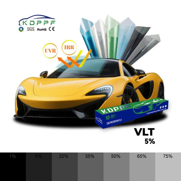 Buy UV Protection Anti Scratch High Heat Self Car Window Tinting Window Position 62% IR Rejection at wholesale prices