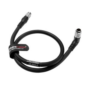 Alvin's Cables Keyence CB-B05LU Extension Cable with L-Shaped Connector 0.5m| 1