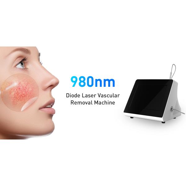 Portable 980Nm Diode Laser Vascular Therapy Machine Red Blood Vessels Spider Vein Removal 980Nm Machine
