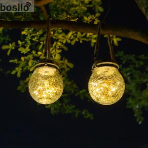 IP55 Waterproof Crystal Solar Lights Warm Light 3000k CE Certificate