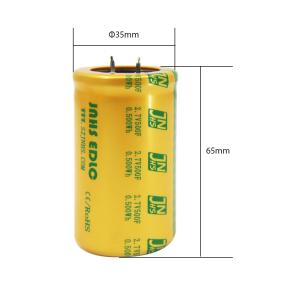 Snap In Supercapacitor Cell , 2.7 Volt 500 Farad Replace Batteries