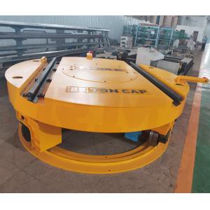 Quality Cross Tracks Turntable 20T Industrial Rail Cart For Parallel for sale