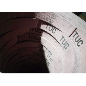 Quality Reddish Asbestos Woven Brake Lining Roll with Brass Wire Grinded for Farm Tractor for sale