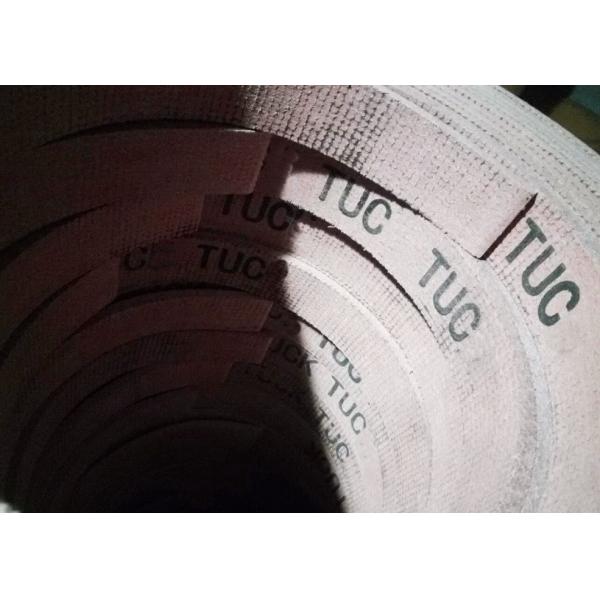 Reddish Asbestos Woven Brake Lining Roll with Brass Wire Grinded for Farm