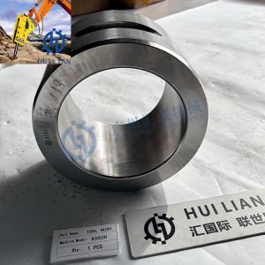 China K5500 Hydraulic Breaker Tool Bush Tool Bushing Upper Lower Outer Front Cover Lower Thrust Manufacturer Durable Steel Hardened on sale