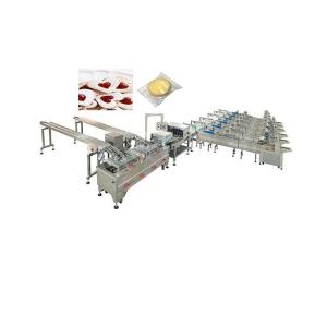 Automatic Cream And Jam Filling Sandwich Biscuit Machine With Packaging