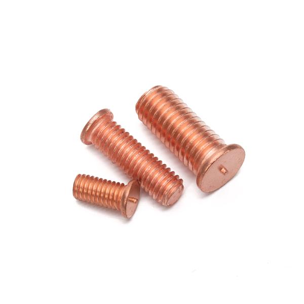 ANSI/ASME Standard Stainless Steel Spot Weld Bolt M2.5-M10 Nickel Plated Carbon Steel Welding External Thread Screw