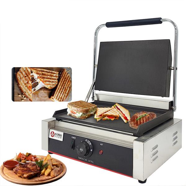 Buy Commercial Grade Electric Panini Contact Grill Press Plate Grill for Perfect Paninis at wholesale prices