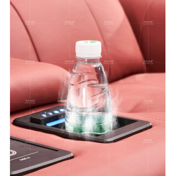 BN Italian Home Cinema Audio-Visual Room Leather Sofa Private Cinema Space Cabin Functional Electric Sofa Recliner Chair