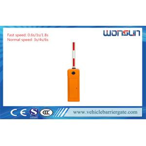 China Orange Aluminum Alloy arm Barrier Gate for Smart Parking System on sale